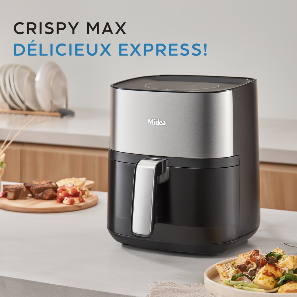 Friteuse San Huile 6,5l | Airfryer | Lacuissonsaine