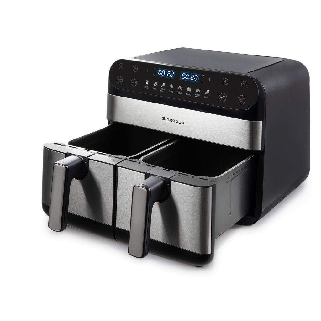 FriteuseSans Huile 10L Double Panier | Airfryer | Lacuissonsaine