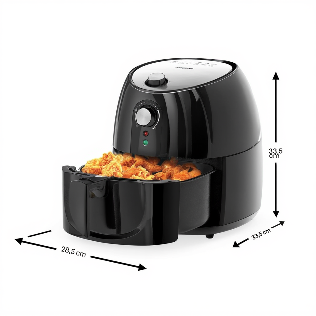 Friteuse Sans Huile 3,5l | Airfryer | Lacuissonsaine