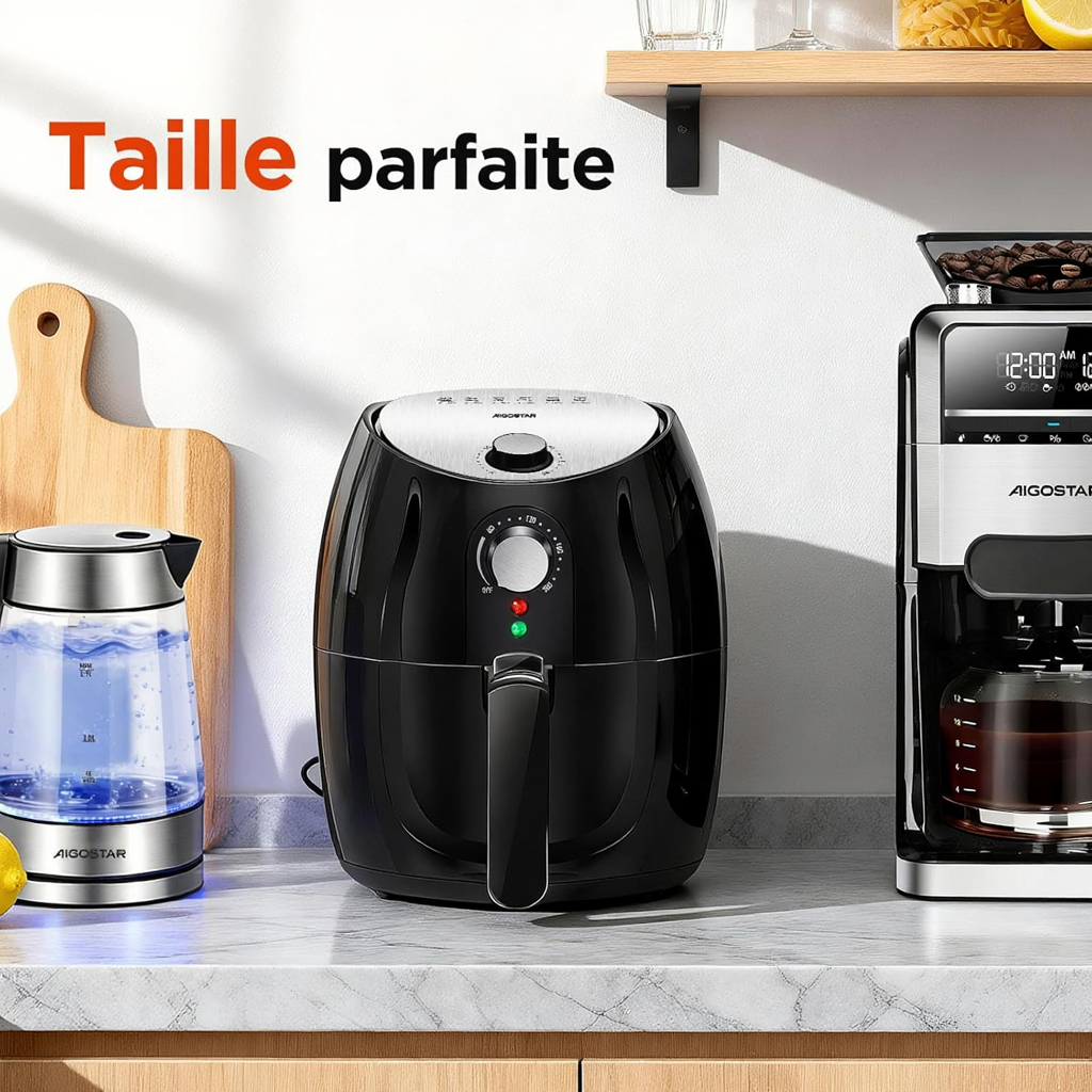 Friteuse Sans Huile 3,5l | Airfryer | Lacuissonsaine