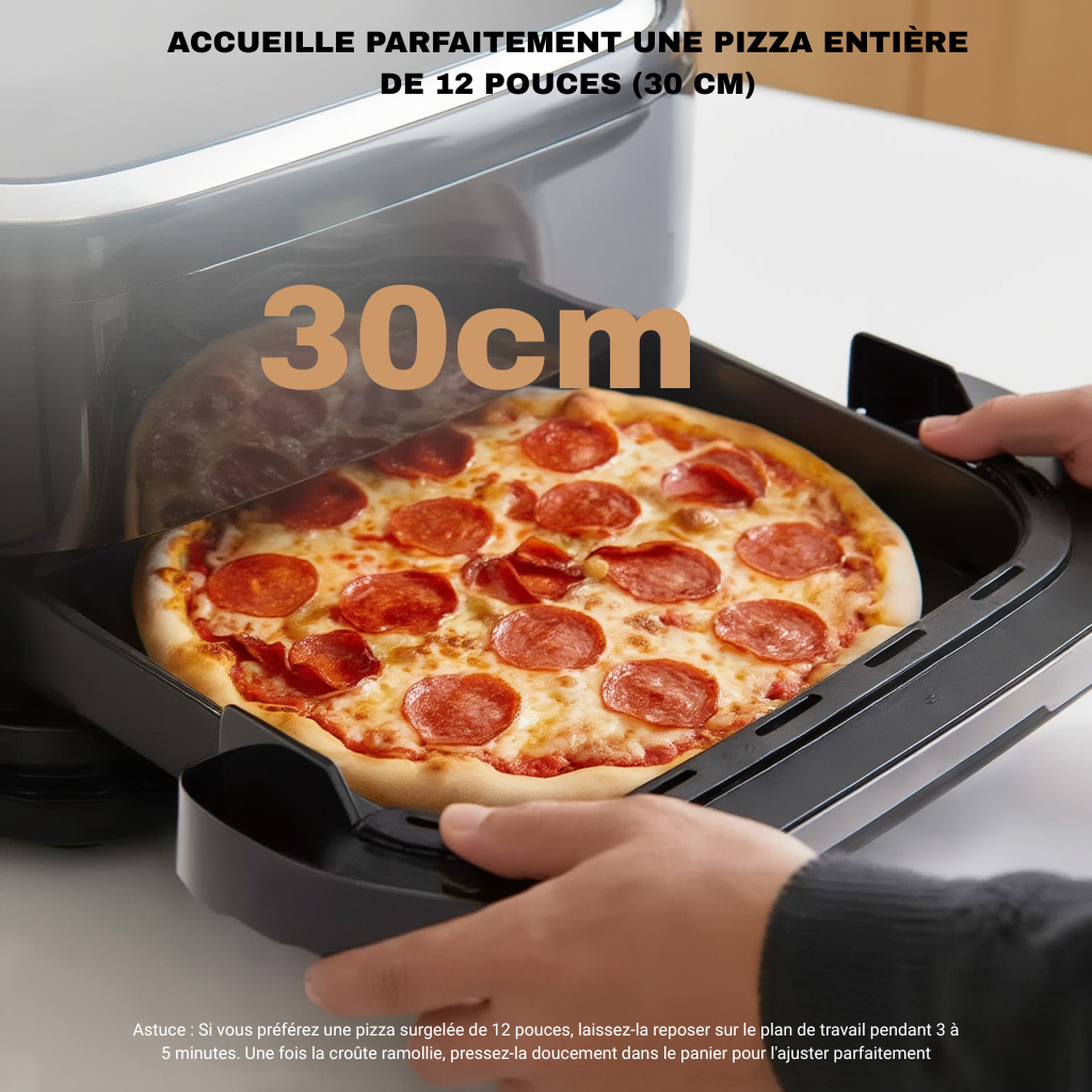 Friteuse Sans Huile 4,2L | Airfryer | Four à pizza | Lacuissonsaine