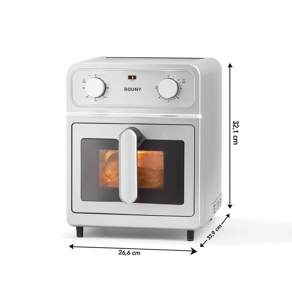 Friteuse Sans Huile 6,5L Acier Inoxydable | Airfryer | Lacuissonsaine