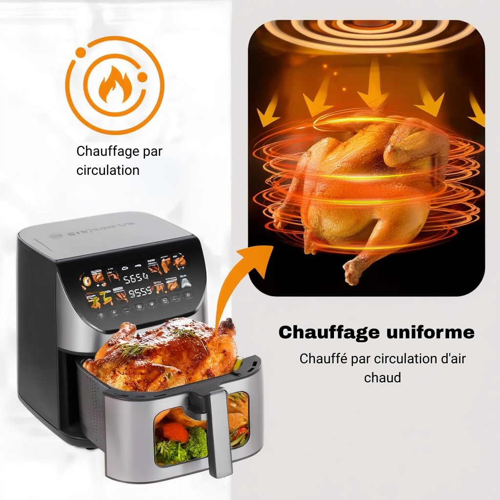 Friteuse Sans Huile de 8,5L | Airfryer | Lacuissonsaine