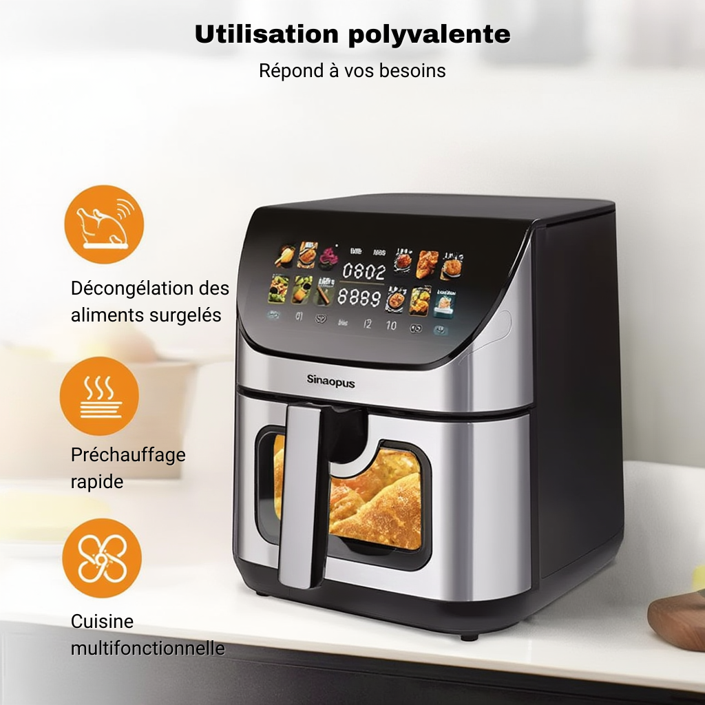 Friteuse Sans Huile de 8,5L | Airfryer | Lacuissonsaine