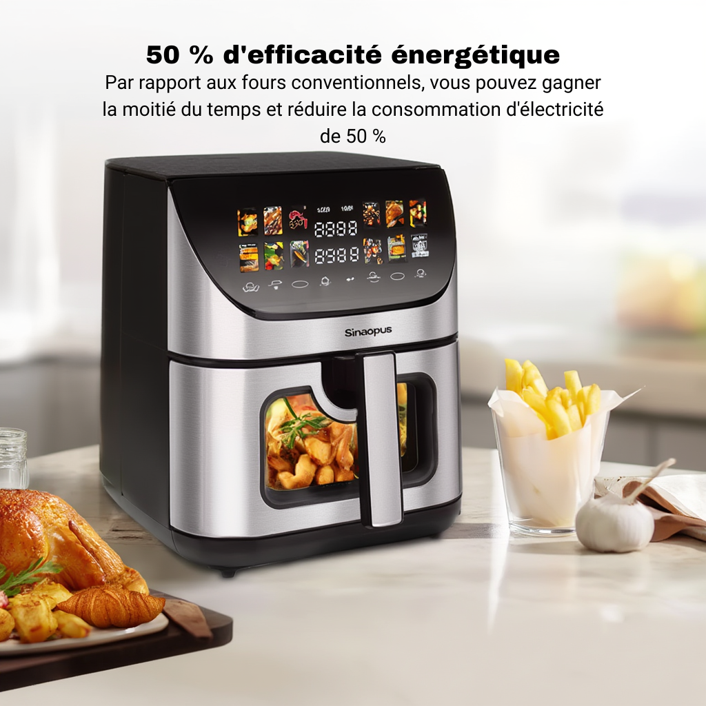 Friteuse Sans Huile de 8,5L | Airfryer | Lacuissonsaine