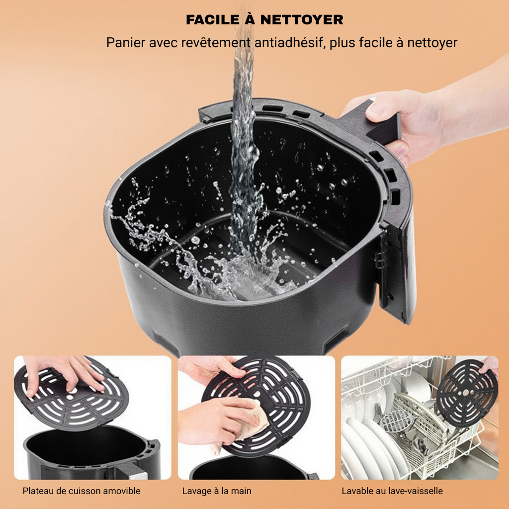 Friteuse Sans Huile 4,2L | Airfryer | Lacuissonsaine