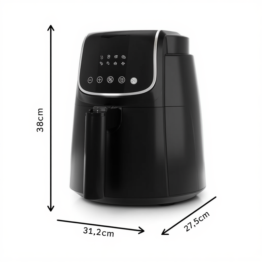Friteuse Sans Huile 4,5l | Airfryer | Lacuissonsaine